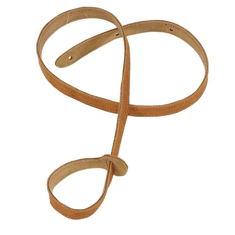 Levys MS19 ï¿½ Suede Mandolin Strap, Honey